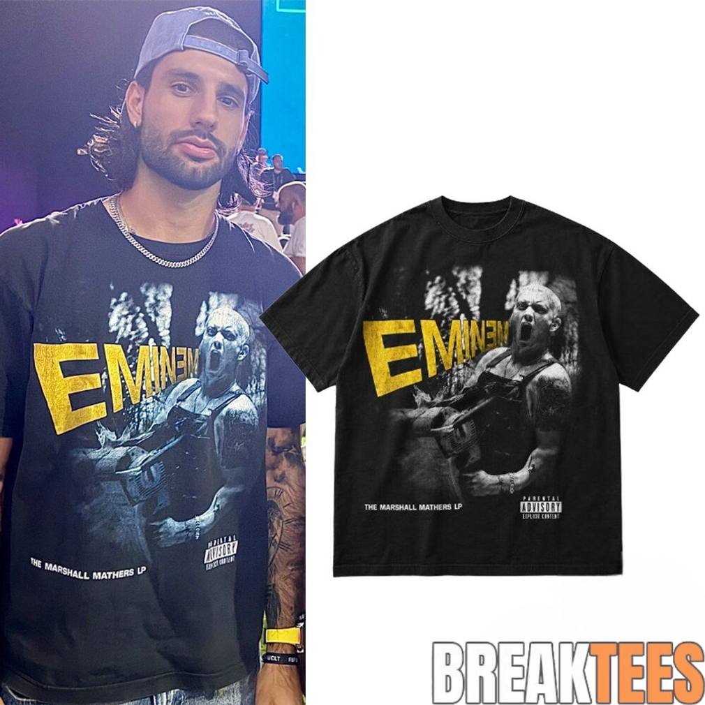 Dominik Szoboszlai Eminem The Marshall Mathers LP Shirt Dominik Szoboszlai Eminem The Marshall Mathers LP Shirt