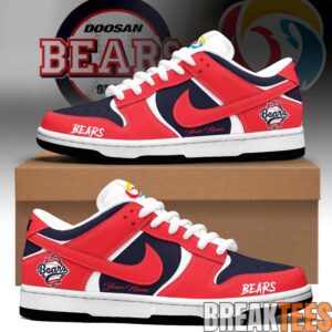 Doosan Bears Custom Dunk Low Sneakers