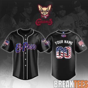 El Paso Chihuahuas 2026 4th of July 250th Jersey 1