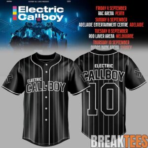 Electric Callboy TANZNEID World Tour 2026 Classic Baseball Jersey 1