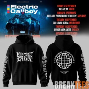 Electric Callboy TANZNEID World Tour 2026 Limited Hoodie 1