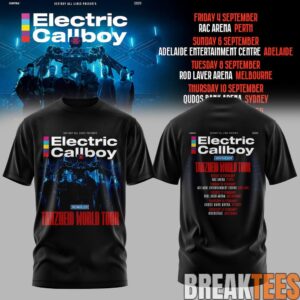 Electric Callboy TANZNEID World Tour 2026 Limited T-Shirt 3