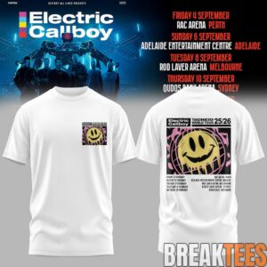 Electric Callboy TANZNEID World Tour 2026 Limited T-Shirt 4