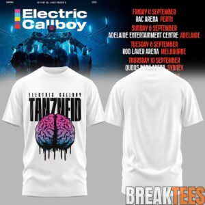 Electric Callboy TANZNEID World Tour 2026 Limited T-Shirt 5