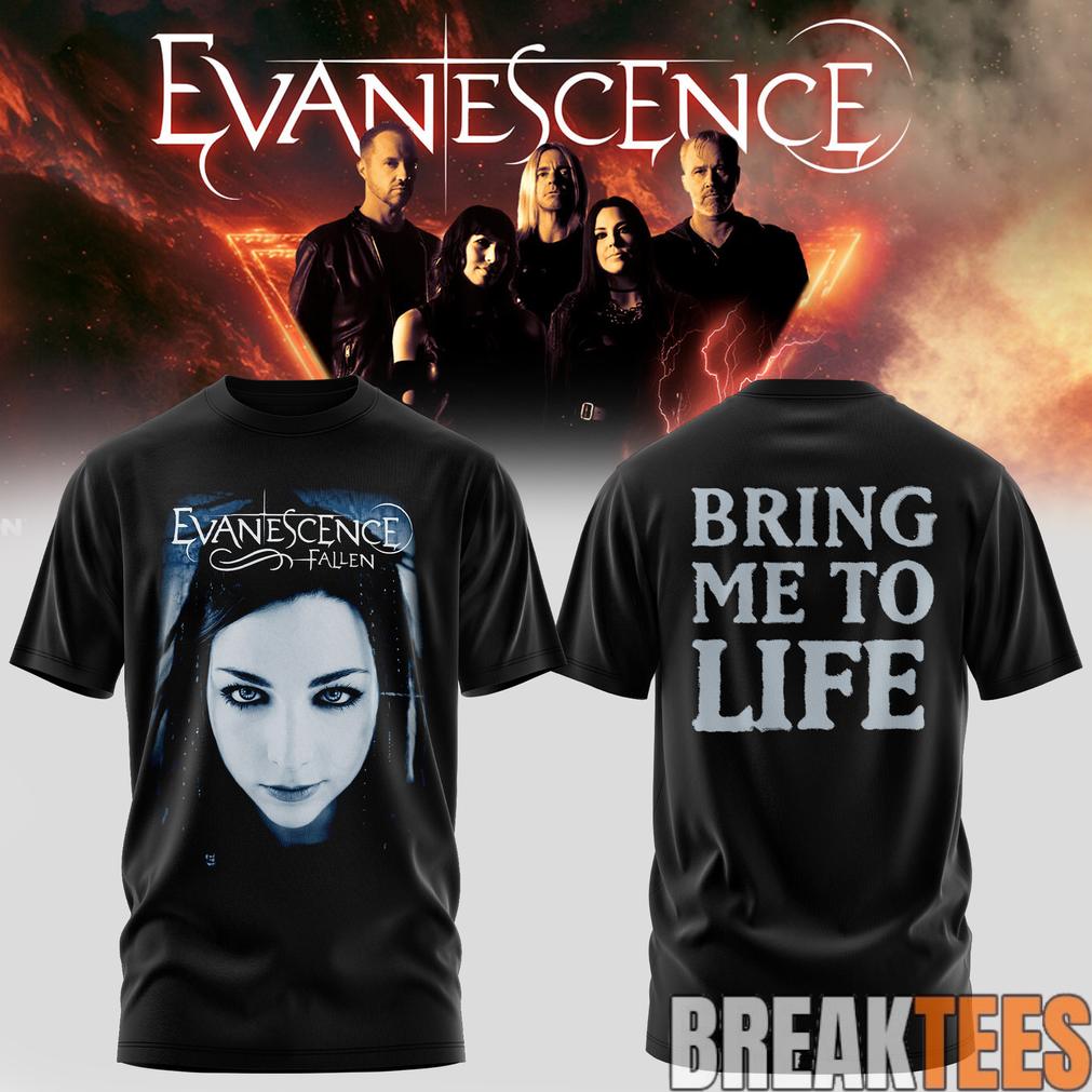 Evanescence 2026 World Tour Sanctuary Limited T-Shirt Evanescence 2026 World Tour Sanctuary Limited T-Shirt