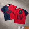 Lapstone x USMNT US National Team Phily Ringer Tee