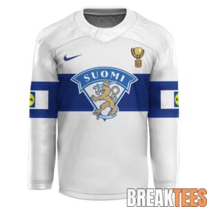 Finland 2026 IIHF World Champions Hockey Jersey 1
