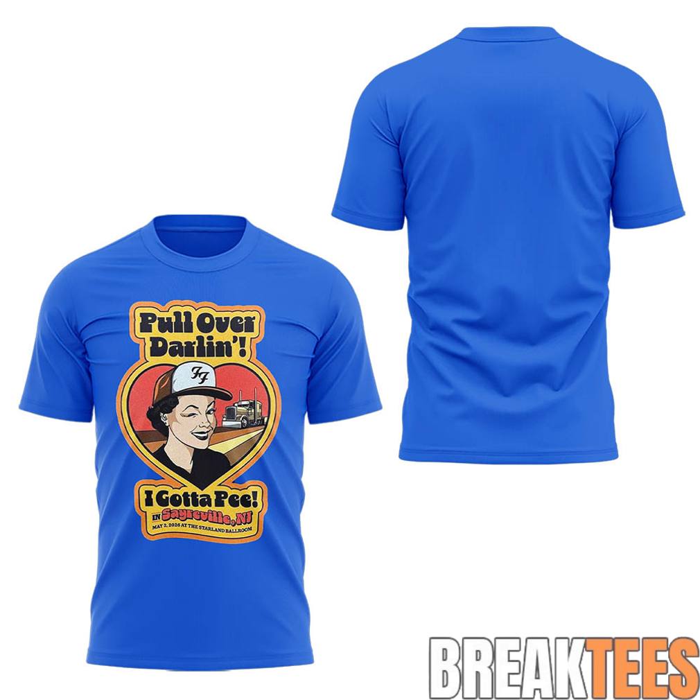 Foo Fighters Secret NJ Show Shirt Foo Fighters Secret NJ Show Shirt