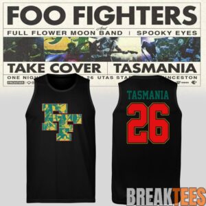 Foo Fighters Take Cover Tour 2026 Jersey Shirt