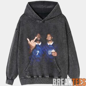 France National Team Dembele x Saliba Drunk Smoke Tee 5
