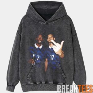 France National Team Dembele x Saliba Drunk Tee 4 France National Team Dembele x Saliba Drunk Tee 5