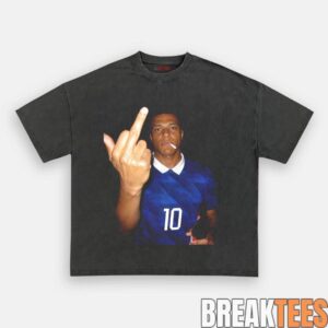 France National Team Mbapp Drunk Middle Finger Tee 4