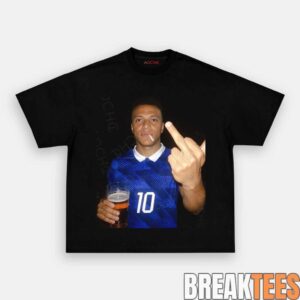 France National Team Mbapp Drunk Middle Finger Tee 9