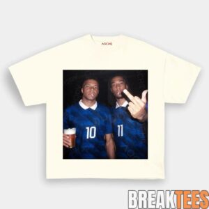 France National Team Mbapp x Olise Tee 2 France National Team Mbapp x Olise Tee 3