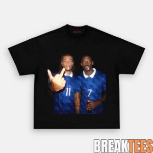 France National Team Olise x Dembele Drunk Smoke Tee