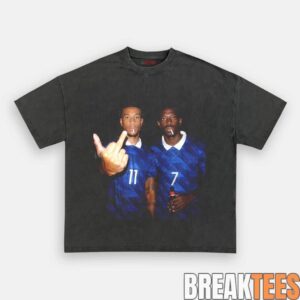 France National Team Olise x Dembele Drunk Smoke Tee 1 France National Team Olise x Dembele Drunk Smoke Tee 1