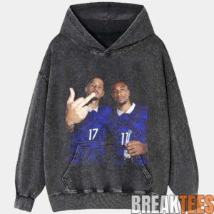 France National Team Olise x Saliba Drunk Smoke Tee 5