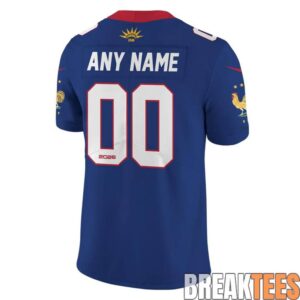 France National Team x NFL Road Custom Football Jersey 2