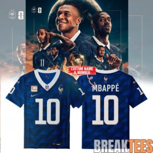 France National Team x US Football Style Jersey
