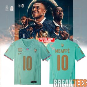 France National Team x US Football Style Jersey 1