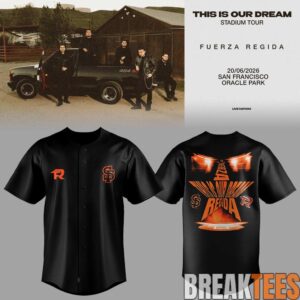 Fuerza Regida This Is Our Dream Stadium Tour 2026 At Petco Park Jersey