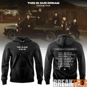 Fuerza Regida This is Our Dream Tour Black 2026 Hoodie 2