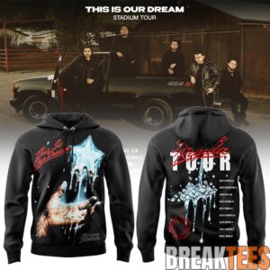 Fuerza Regida This is Our Dream Tour Black 2026 Hoodie 4