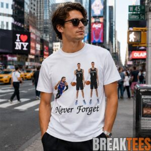 Funny Jalen Brunson And Victor Wembanyama Never Forget Shirt 1 Funny Jalen Brunson And Victor Wembanyama Never Forget Shirt 1