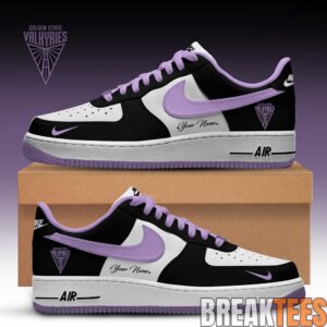 Golden State Valkyries WNBA Air Force 1 Low Custom For Fans