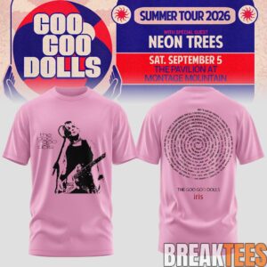 Goo Goo Dolls Summer 2026 North American Tour Limited T-Shirt 4