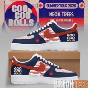 Goo Goo Dolls Summer 2026 Tour Customize AF1 Shoes