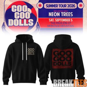 Goo Goo Dolls – Summer 2026 Tour Limited Hoodie 1