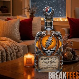 Grateful Dead 60th Anniversary And Jose Cuervos 320th Anniversary Whiskey Decanter 1