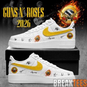 Guns N’ Roses World Tour 2026 Signature Custom AF1 Shoes