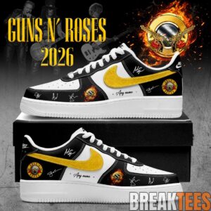 Guns N’ Roses World Tour 2026 Signature Custom AF1 Shoes 1