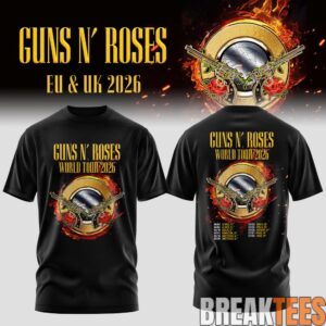 Guns N’ Roses World Tour 2026 T-Shirt