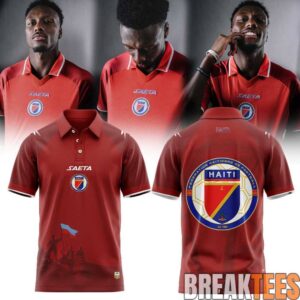 Haitienne De Football 1974 Historia do Haiti for World Cup 2026 Polo Shirt 1