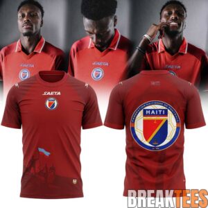 Haitienne De Football 1974 Historia do Haiti for World Cup 2026 Shirt 1