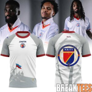 Haitienne De Football 1974 Historia do Haiti for World Cup 2026 Shirt 2