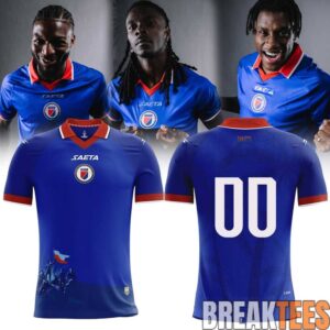 Haitienne De Football 1974 Historia do Haiti for World Cup 2026 Special Jersey