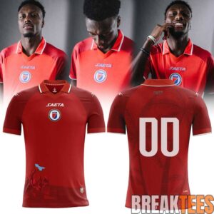 Haitienne De Football 1974 Historia do Haiti for World Cup 2026 Special Jersey 2