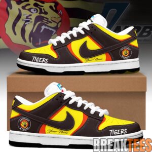 Hanshin Tigers Custom Dunk Low Sneakers