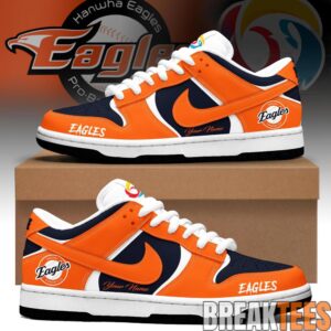 Hanwha Eagles Custom Dunk Low Sneakers