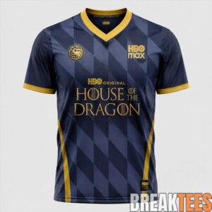 Harry Collett HBO Max Season 3 House of The Dragon Soccer Jersey 1
