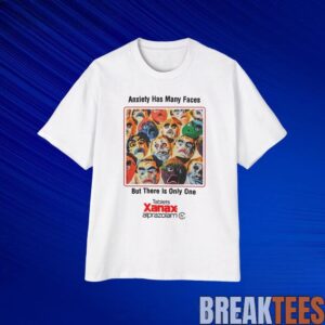 Harry Styles In London Anxiety Has Many Faces Xanax Shirt 1