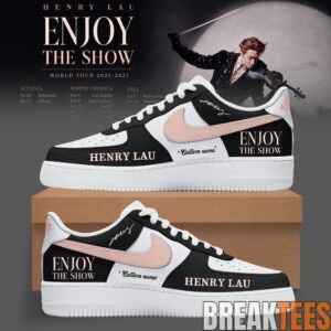 Henry Lau Enjoy The Show World Tour Limited Air Force 1 Shoes