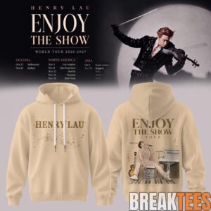 Henry Lau Enjoy The Show World Tour Signature Hoodie 3