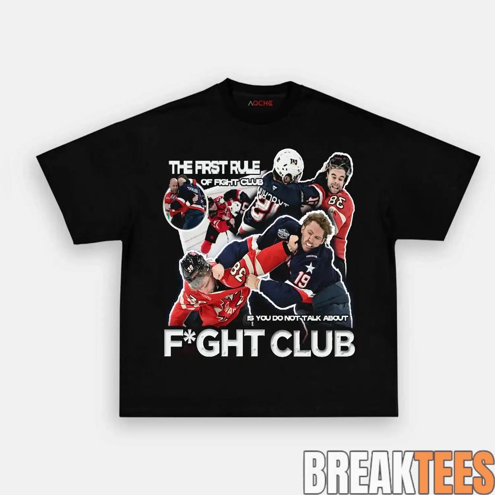 Hockey Club Fght Club Graphic Shirt Hockey Club Fght Club Graphic Shirt
