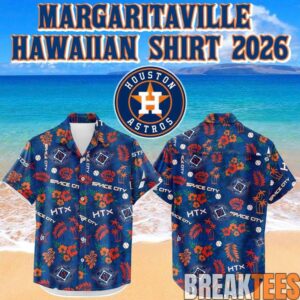Houston Astros Margaritaville Hawaiian Shirt