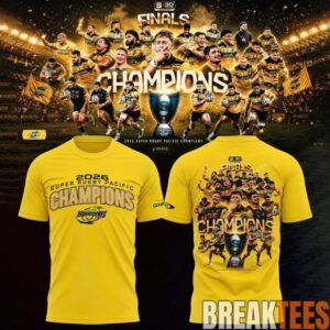 Hurricanes Super Rugby Pacific 2026 Champions Shirt 1